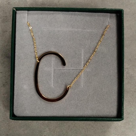 Letter “C” Necklace on gold chain. - Picture 1 of 1